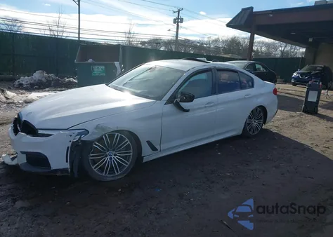 2019 BMW 540I xDrive из США, поврежденный, VIN WBAJE7C55KWW39929